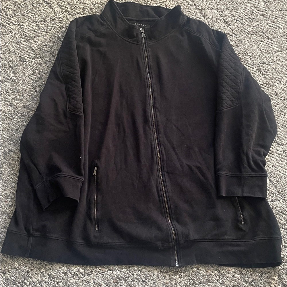Men’s zip up collared sweatshirt 6XL